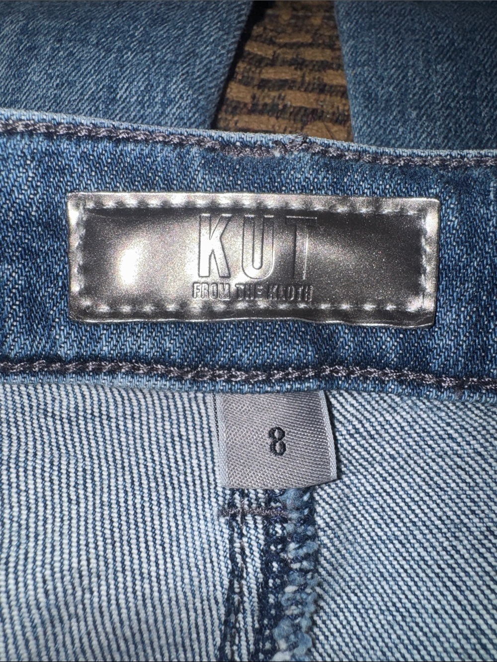 Kut from the Kloth Light Blue Flare Jeans - Picture 3 of 3